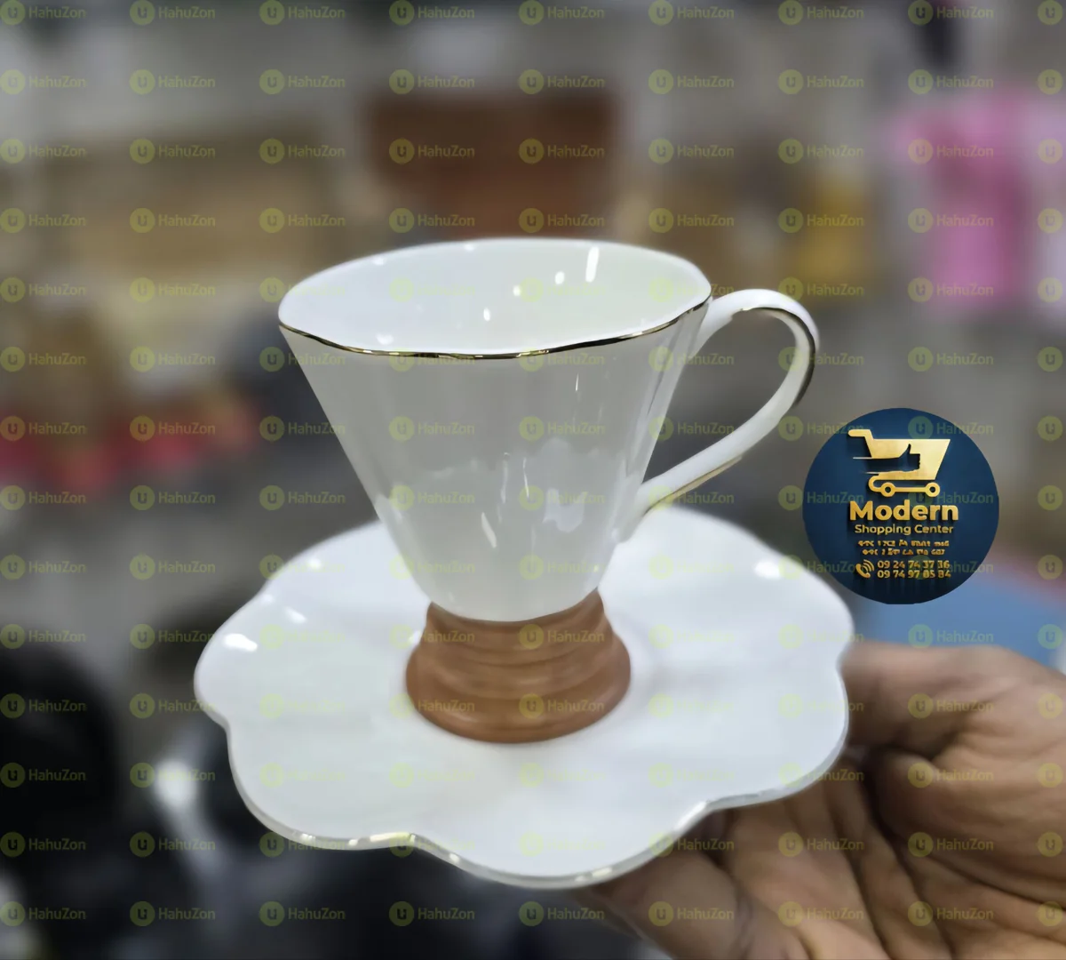 እጅግ ዉብና ቄንጠኛ የሆነ  የቡና ሲኒ