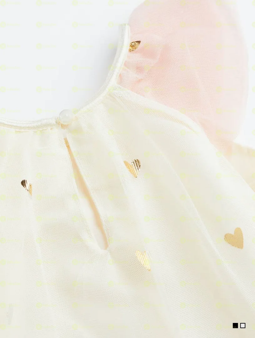 H&M Toddler Girls Sleeveless All Over Print Dress