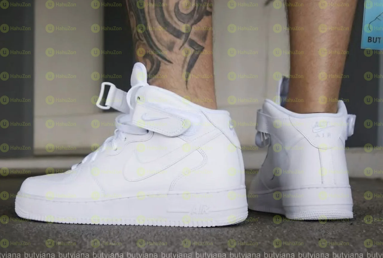 Airforce 1 High White Color Men's Shoes