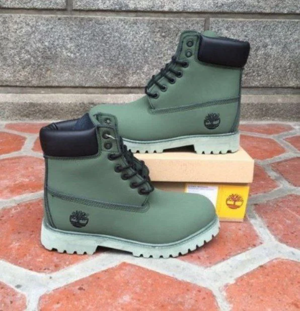 Timberland Militarygreen Men's Shoes