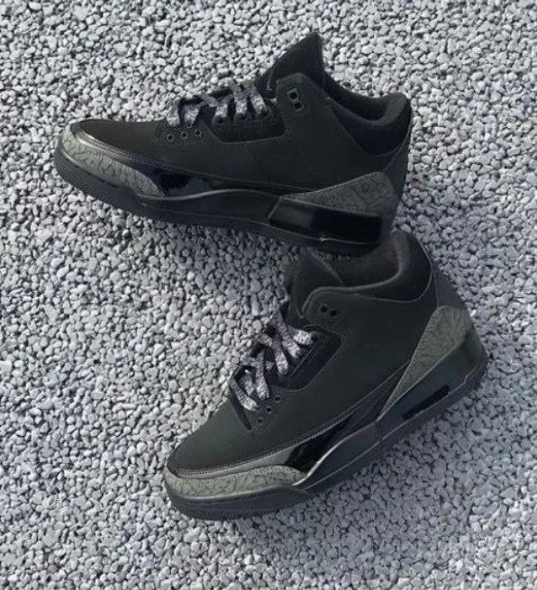 Air Jordan 3 Blackcat Men's Shoes