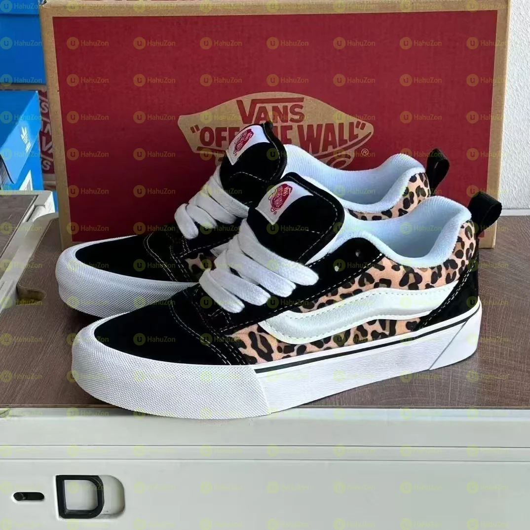 Custom Vans Knu Skool Double Sole Shoes