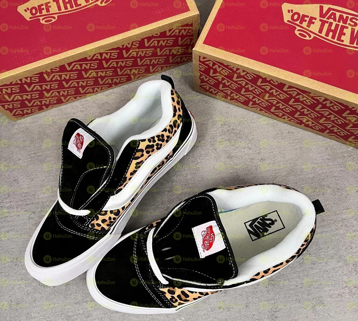 Custom Vans Knu Skool Double Sole Shoes