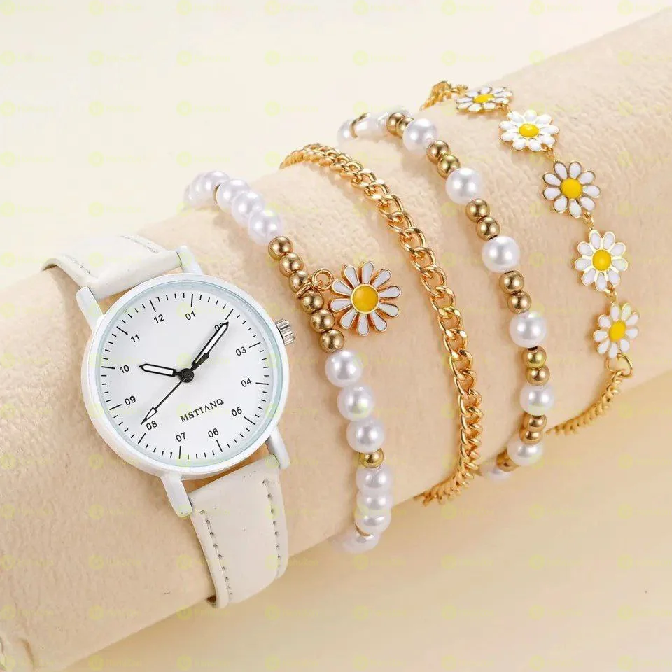 5pcs Bracelet Watch Set