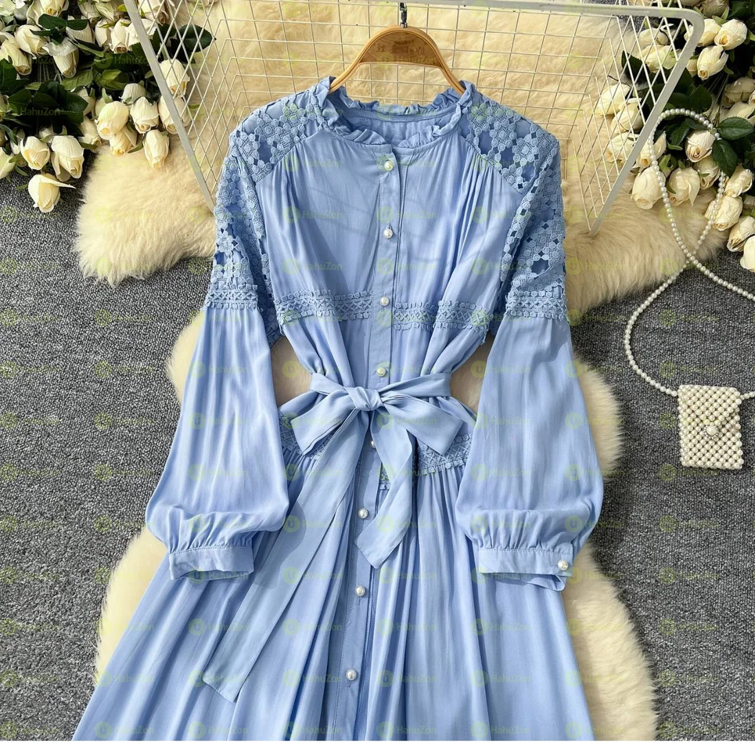 Women's Light Blue Summer Dress