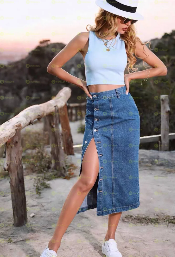 Ladies Jeans Skirt