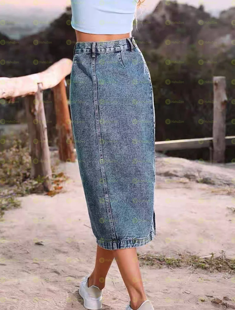 Ladies Dark Jeans skirt