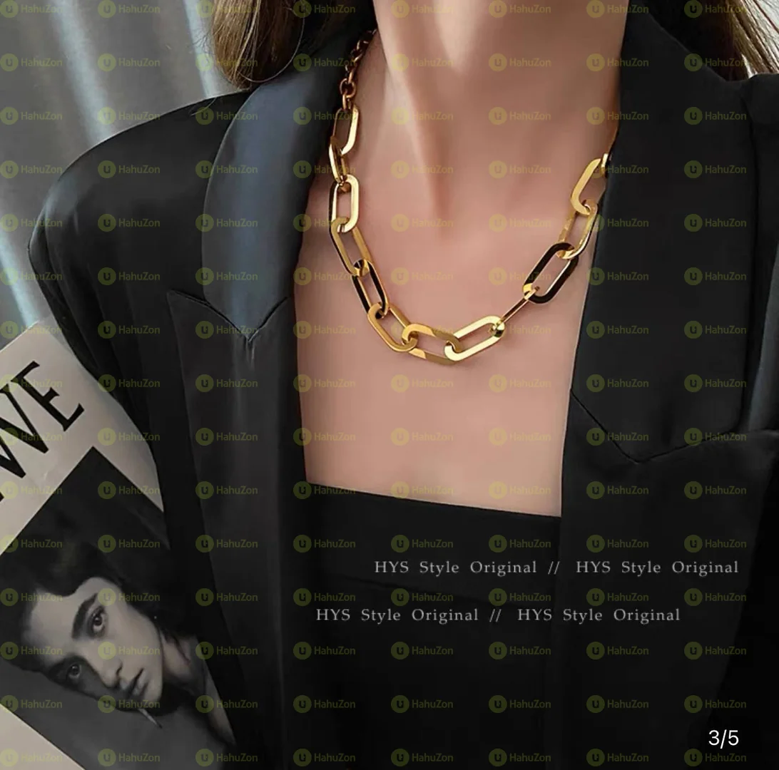 Ladies Sten Less CD Necklace