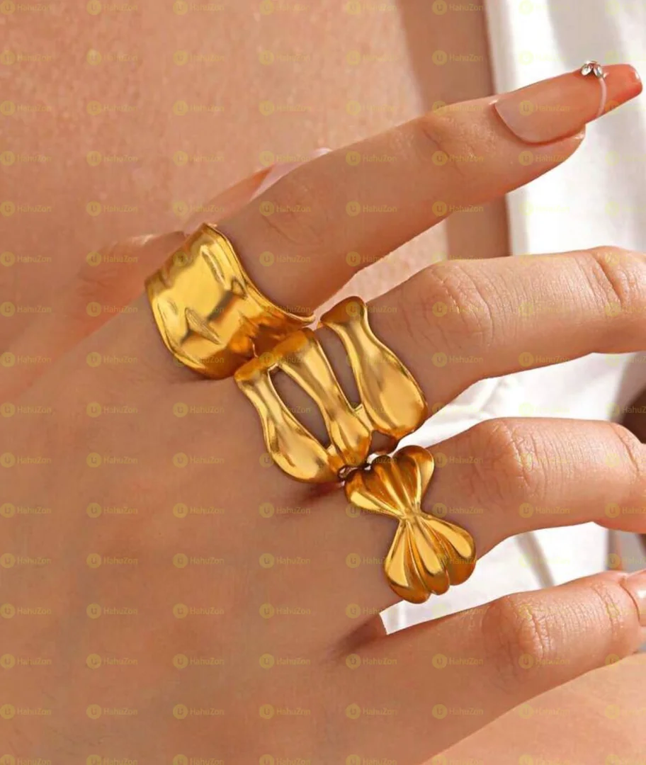 3pc Stainless Steel Rings