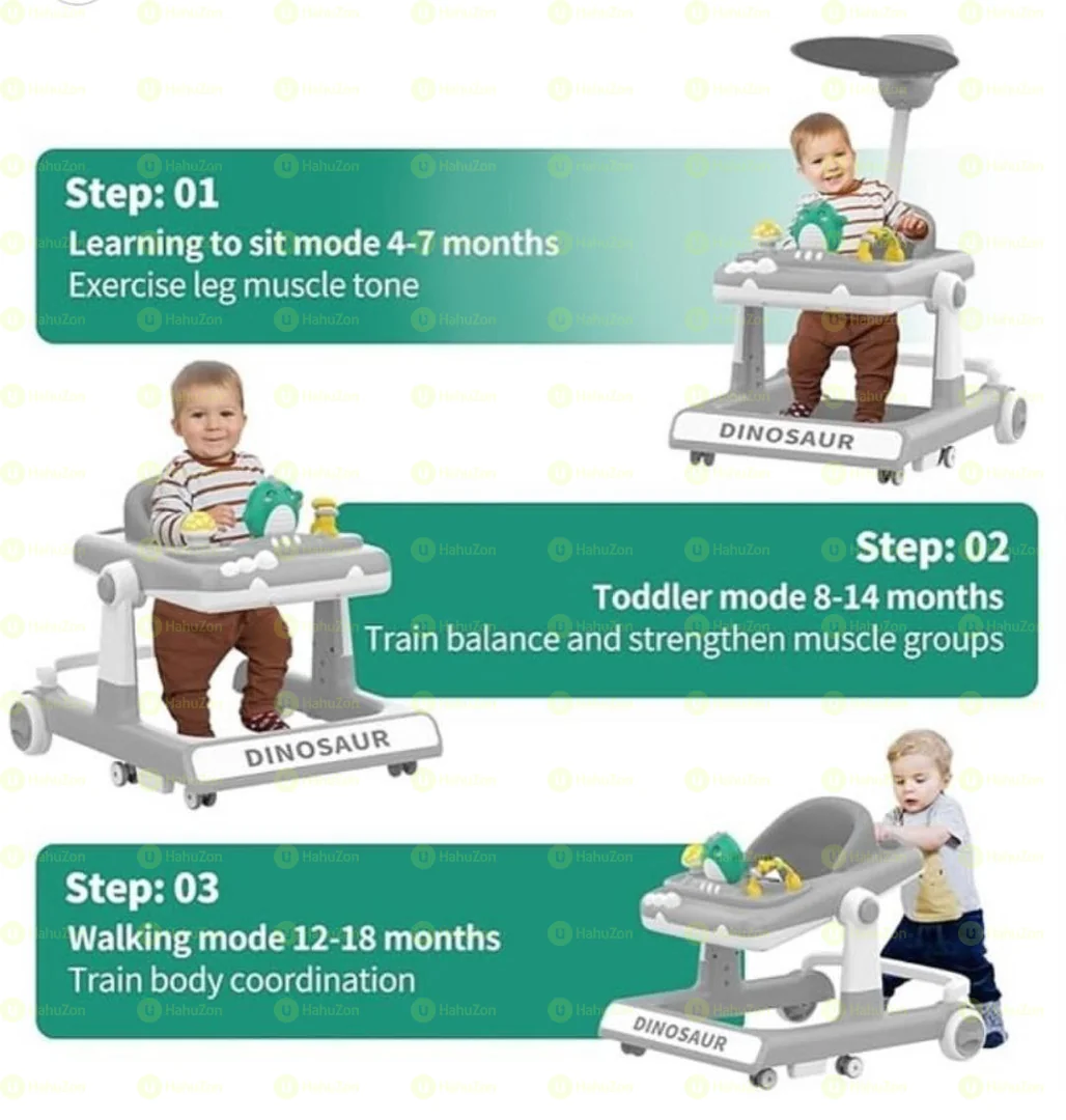 ልጅዎ በቶሎ እንዲራመድ የሚረዳው ጋሪ