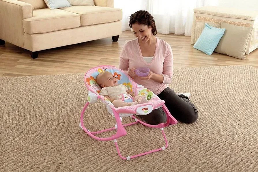 የልጆች መተኛ እና መቀመጫ ተነቃናቂ ወንበር