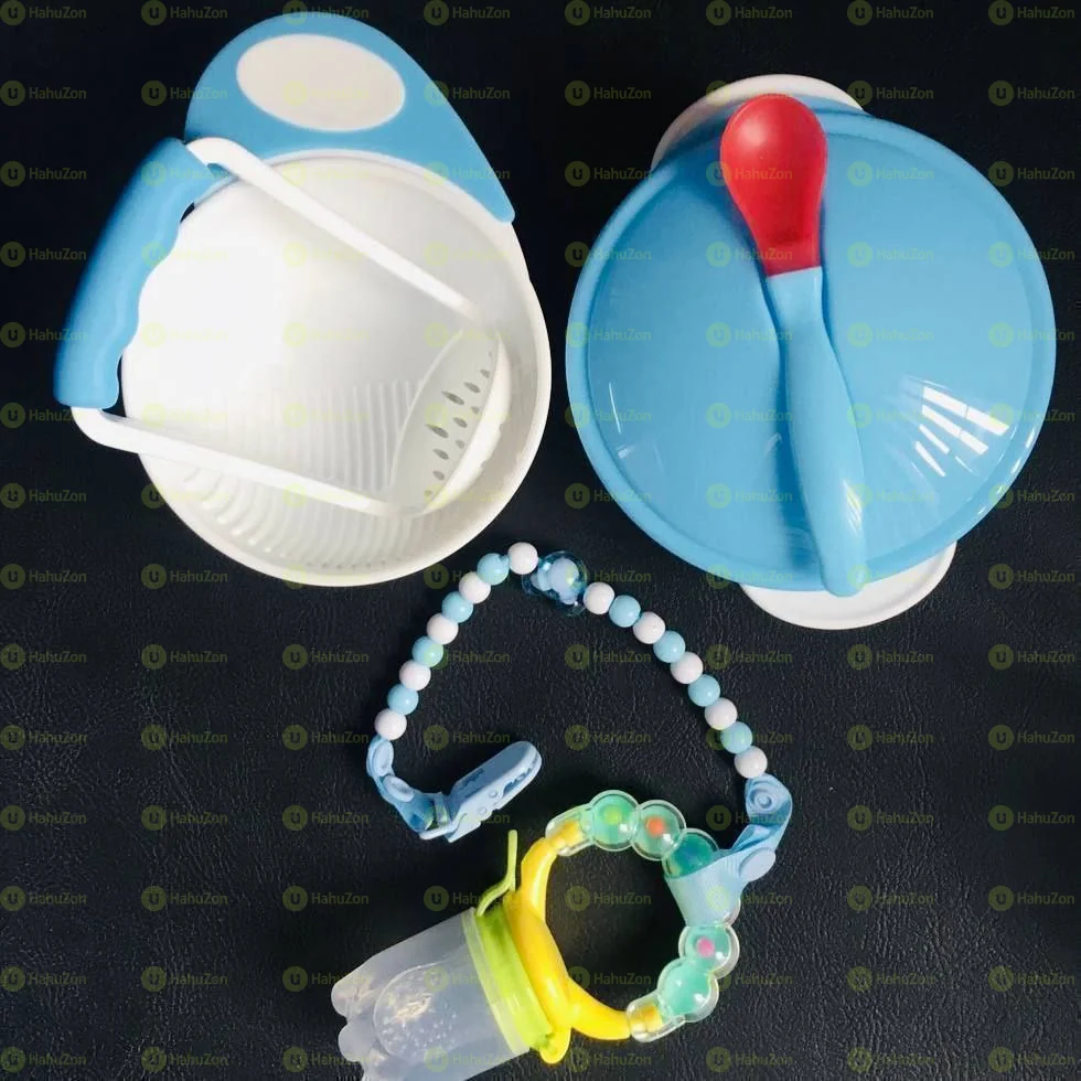 6 በ 1 የልጆች ምግብ መስሪያና መመገብቢያ