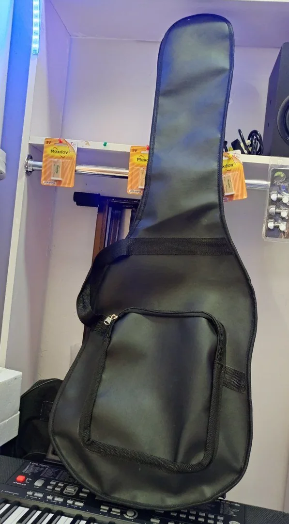 Leather Bass Guitar Bag