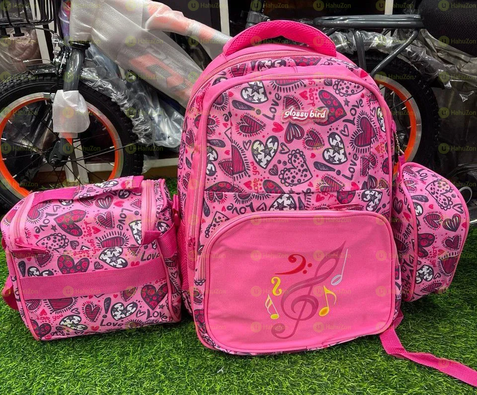 3 Pcs Glossy Bird Bag