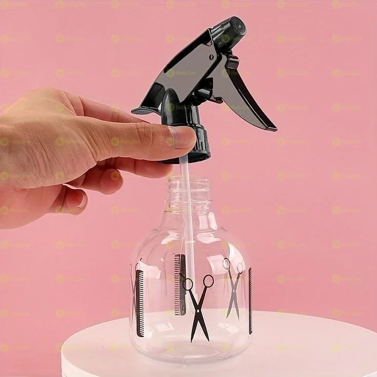Plastic Hairdressing Spray Bottle