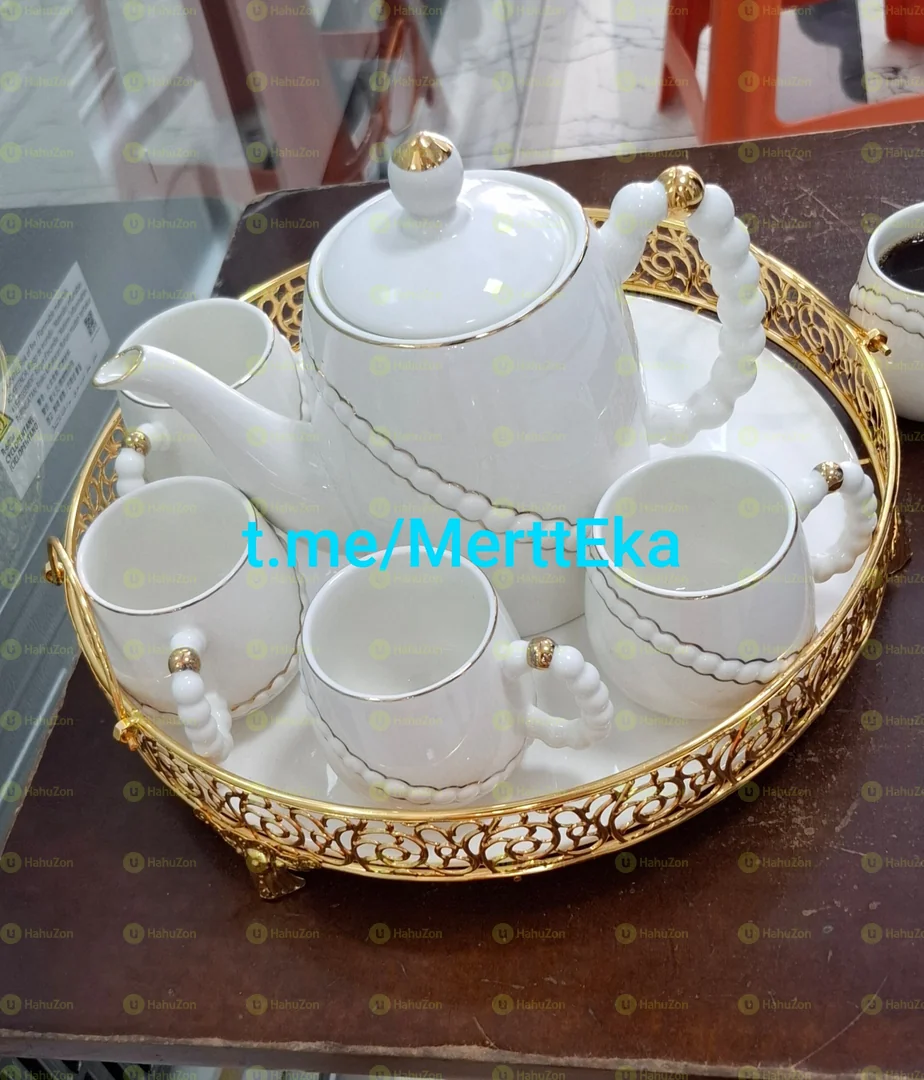 Ceramic Milk and Tea Complet Set