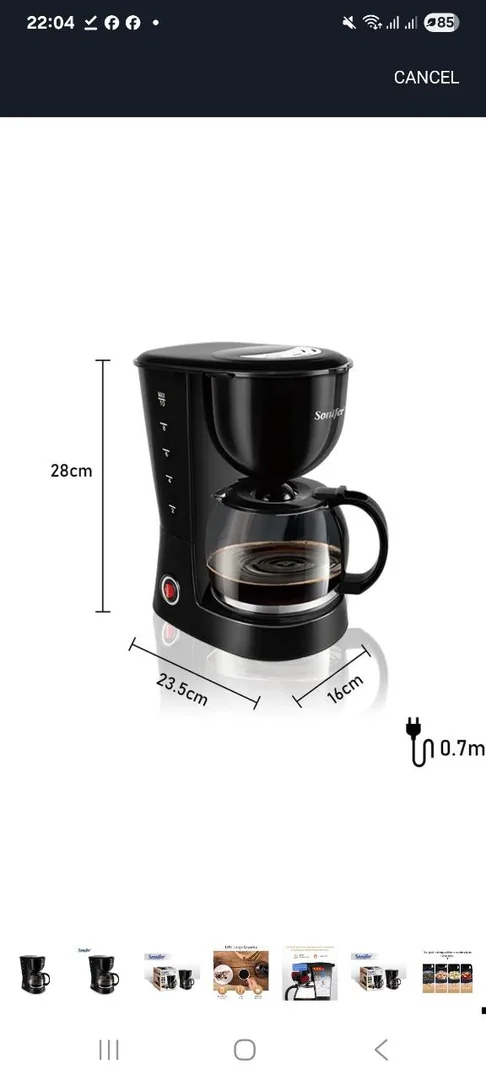 Sonifer SF-3531 Coffee Maker