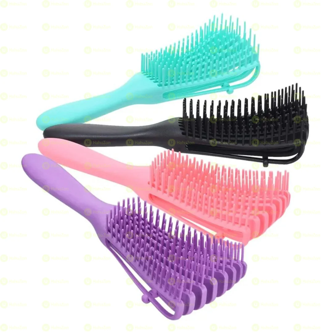 Hair Massaging plastic Comb