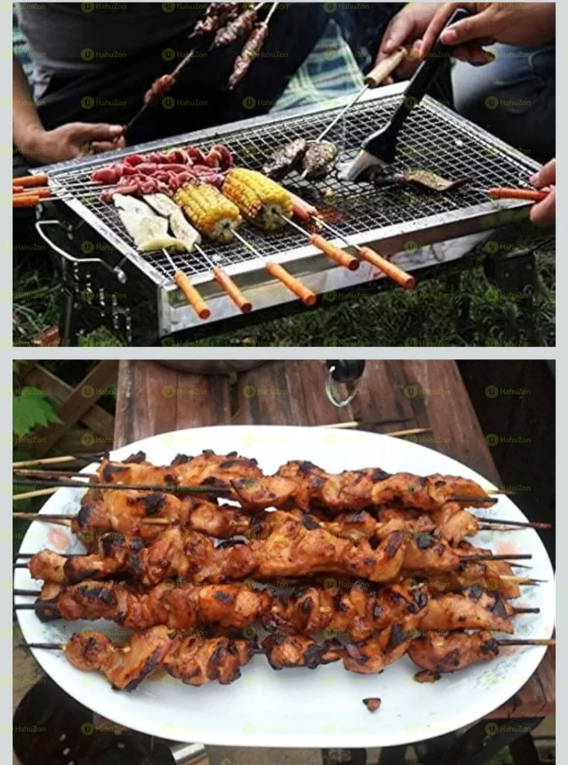 10 Pcs Skewers Set For All Barbecue BBQ Need