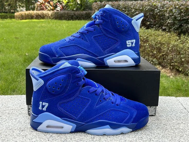 Air Jordan 6 Duke Blue Men's Shoes