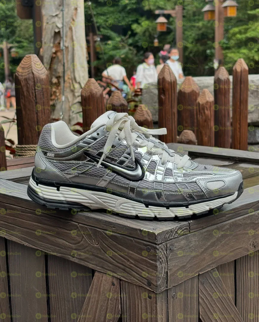 Nike P6000 Metalic Silver Men's Shoes