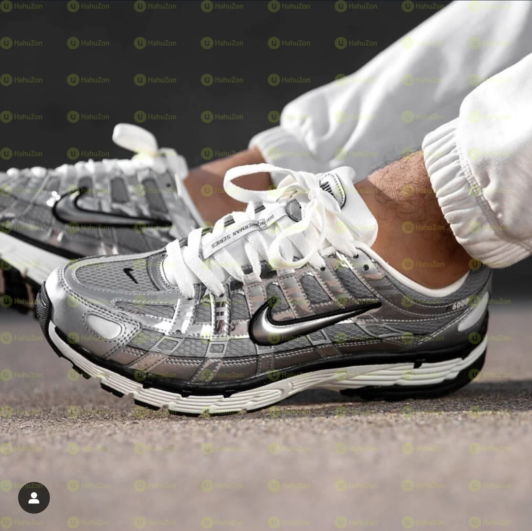 Nike P6000 Metalic Silver Men's Shoes
