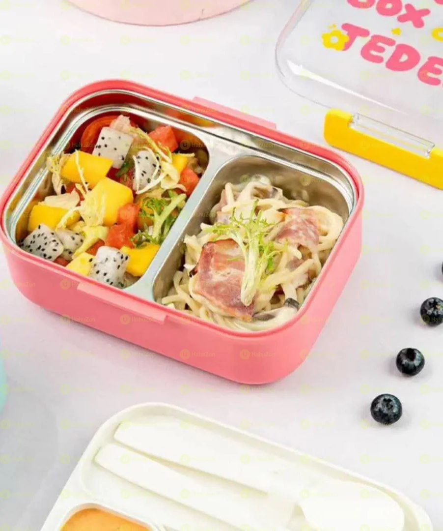 ባለ 2 ፓርትሽን ፌርሙዝ ምሳ እቃ