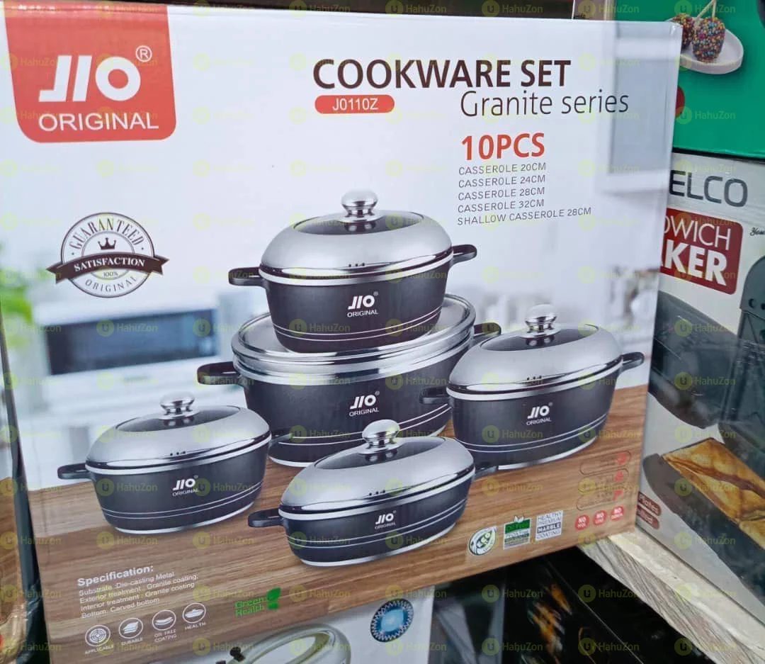 10 በ 1 መስሪያም ማቅረቢያም ድስት