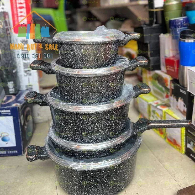 ለወጥ መስሪያም ለማቅረቢያም የሚሆኑ ድስቶች