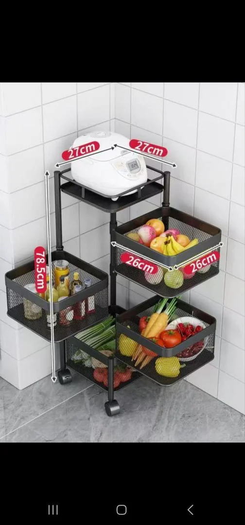 የአትክልትና የፍራፍሬ ማስቀመጫ ሼልፍ