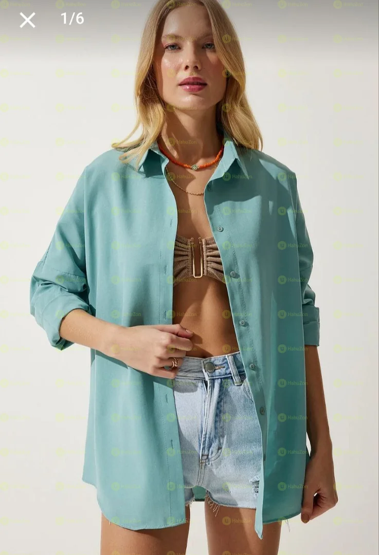 Oversized Casual Women's Shirt