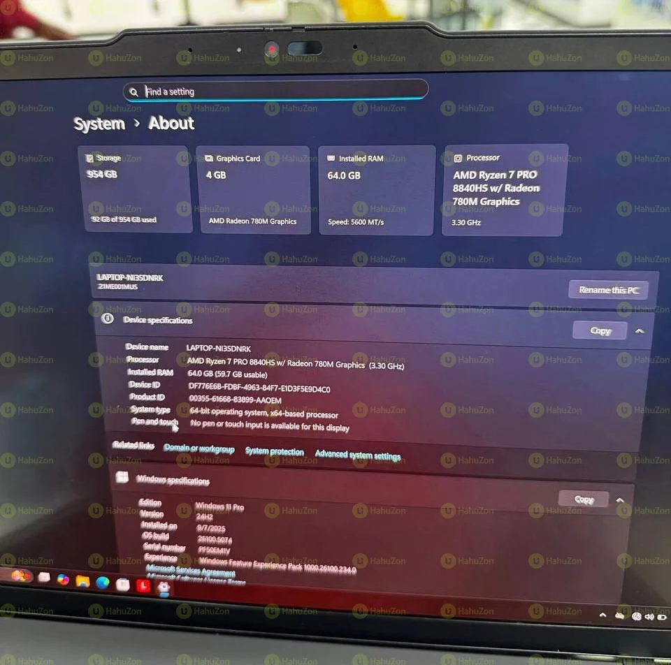 Lenovo Thinkpad  P14s Workstation Laptop