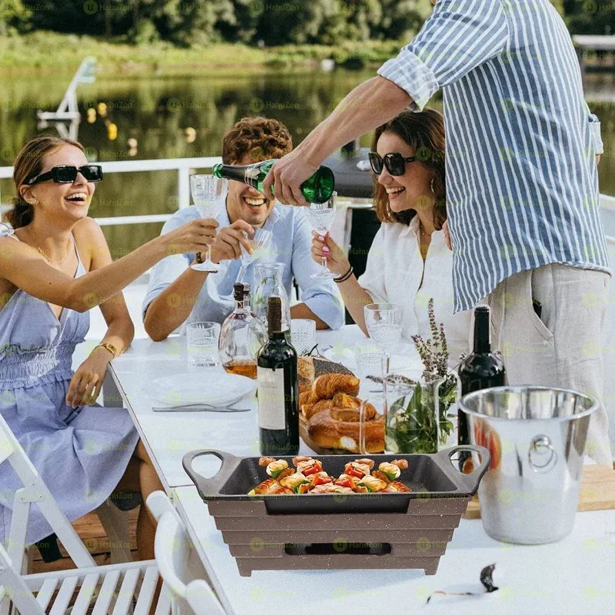 የሸክላ ጥብስ ማቅረቢያ