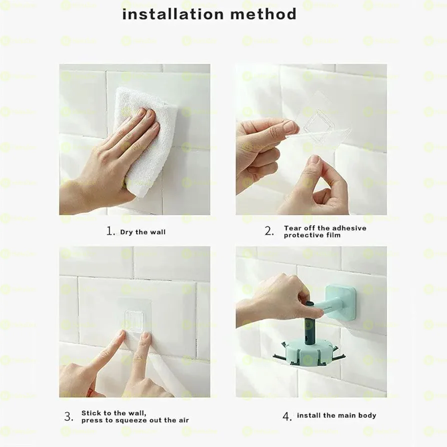 Wall Mount Home Rotating Storage Rack