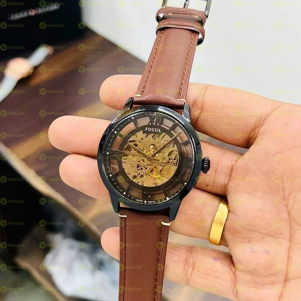 Fossil Aautomatic Leather Men's Watches
