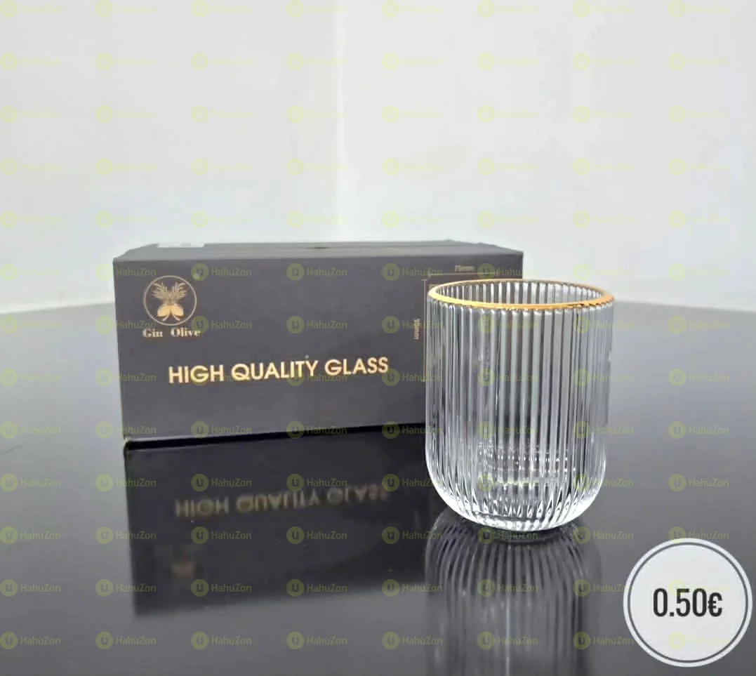 ወፍራም እና ቄንጠኛ የመጠጥ ብርጭቆ