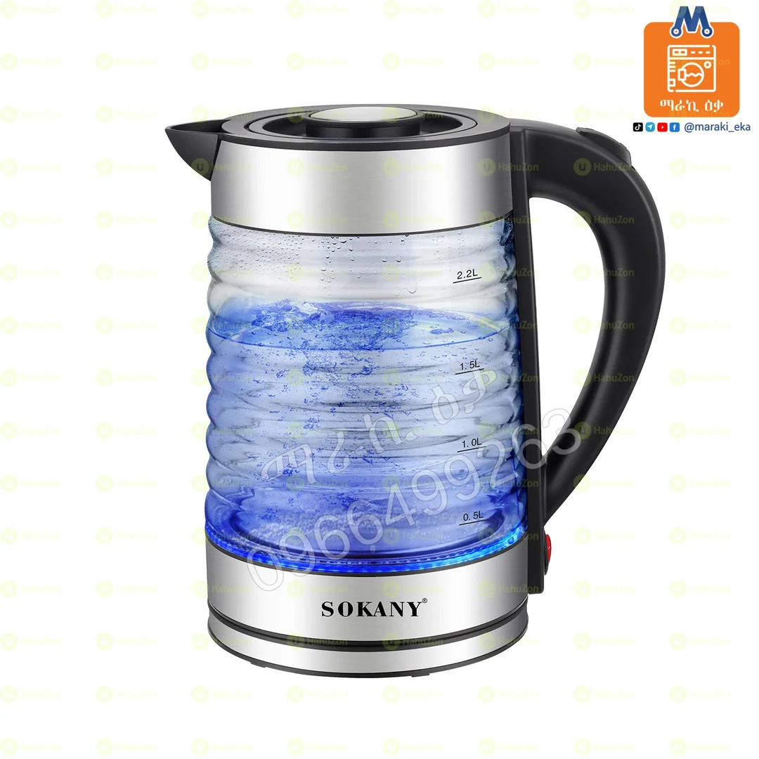 የብርጭቆ የዉሃ ማሞቂያ