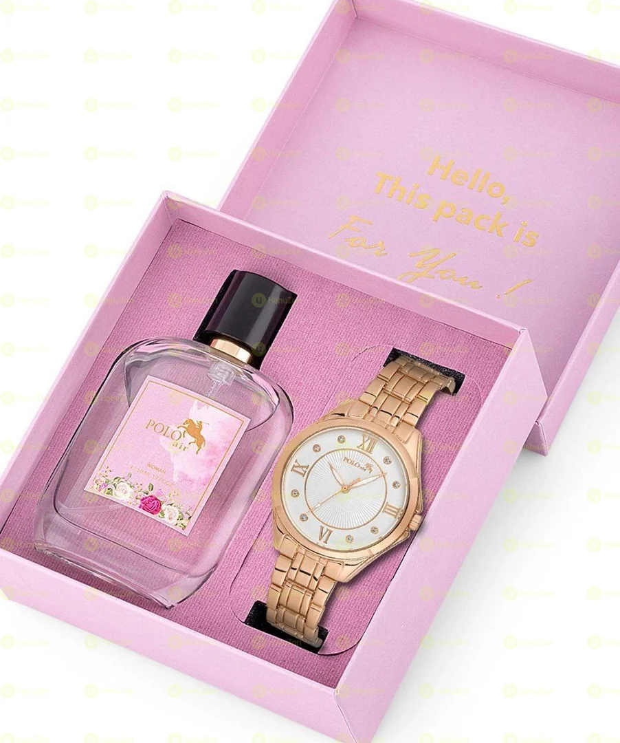 Polo Air Women's Wristwatch & Perfume