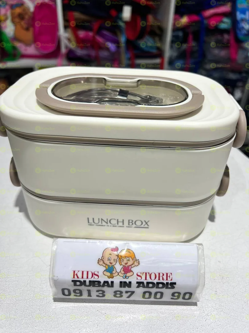 2 ተደራቢ 3 ፓርቲሽን ያለው ፔርሙዝ የምሳ እቃ