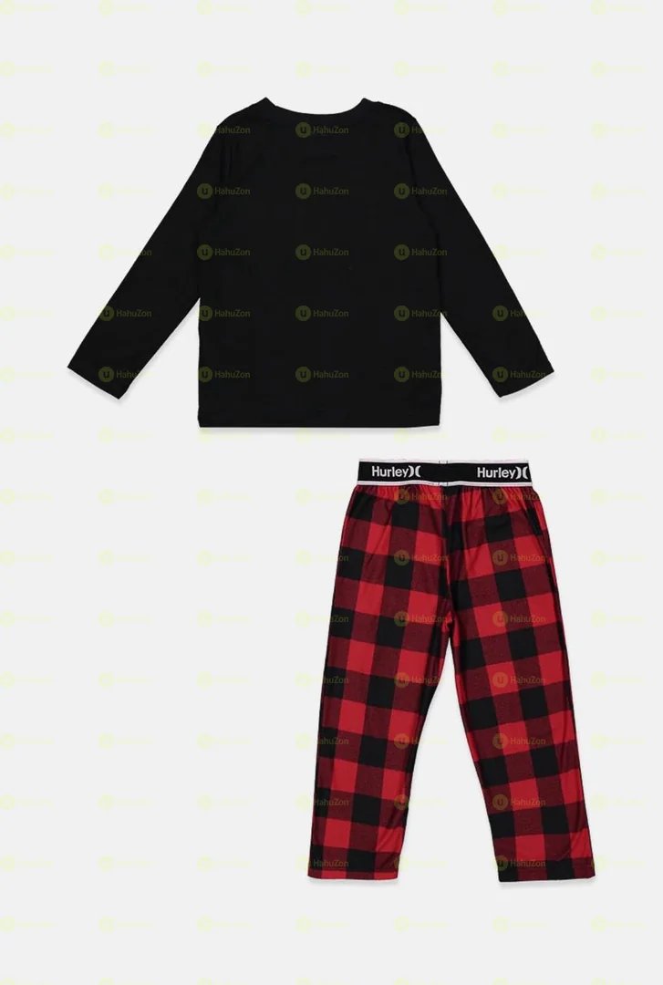 Hurley Kid Boys 2Pc printed pajama set