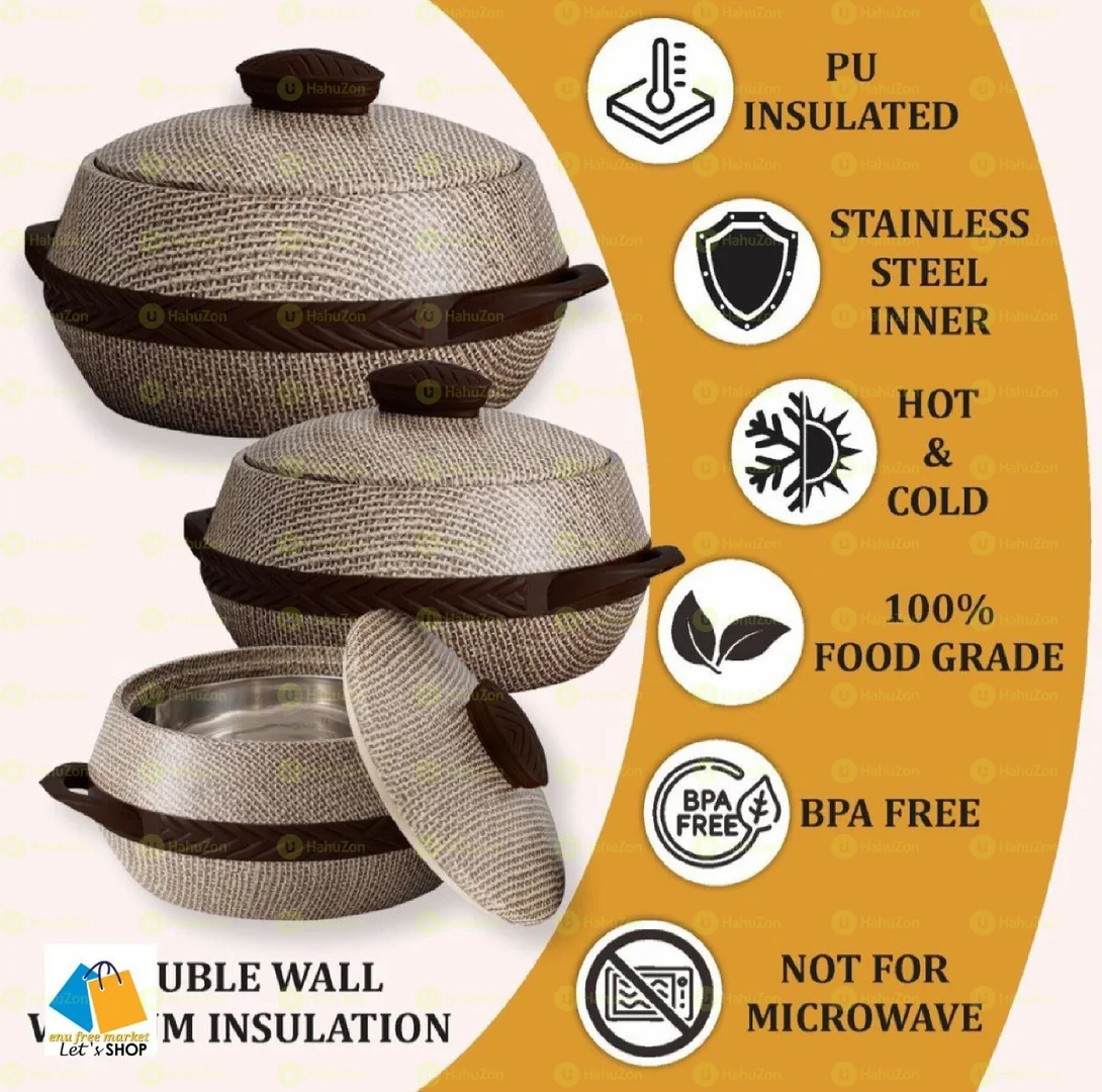 ባለ 3 ፔርሙዝ ሳህን