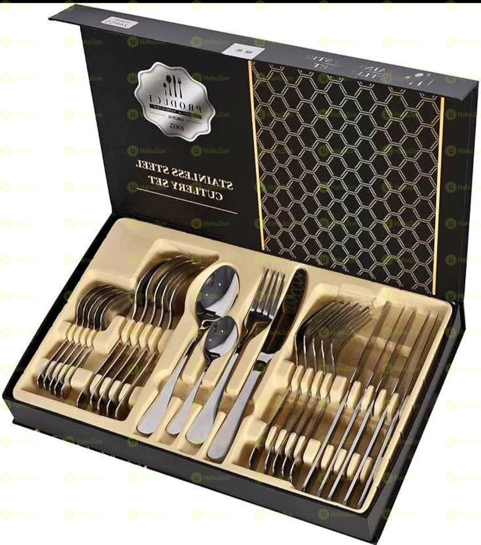 24 Pcs Cutlery Set With Case