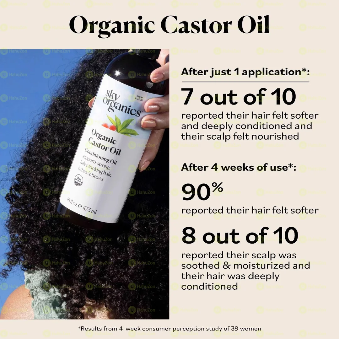 Sky Organics Organic Castor Oil
