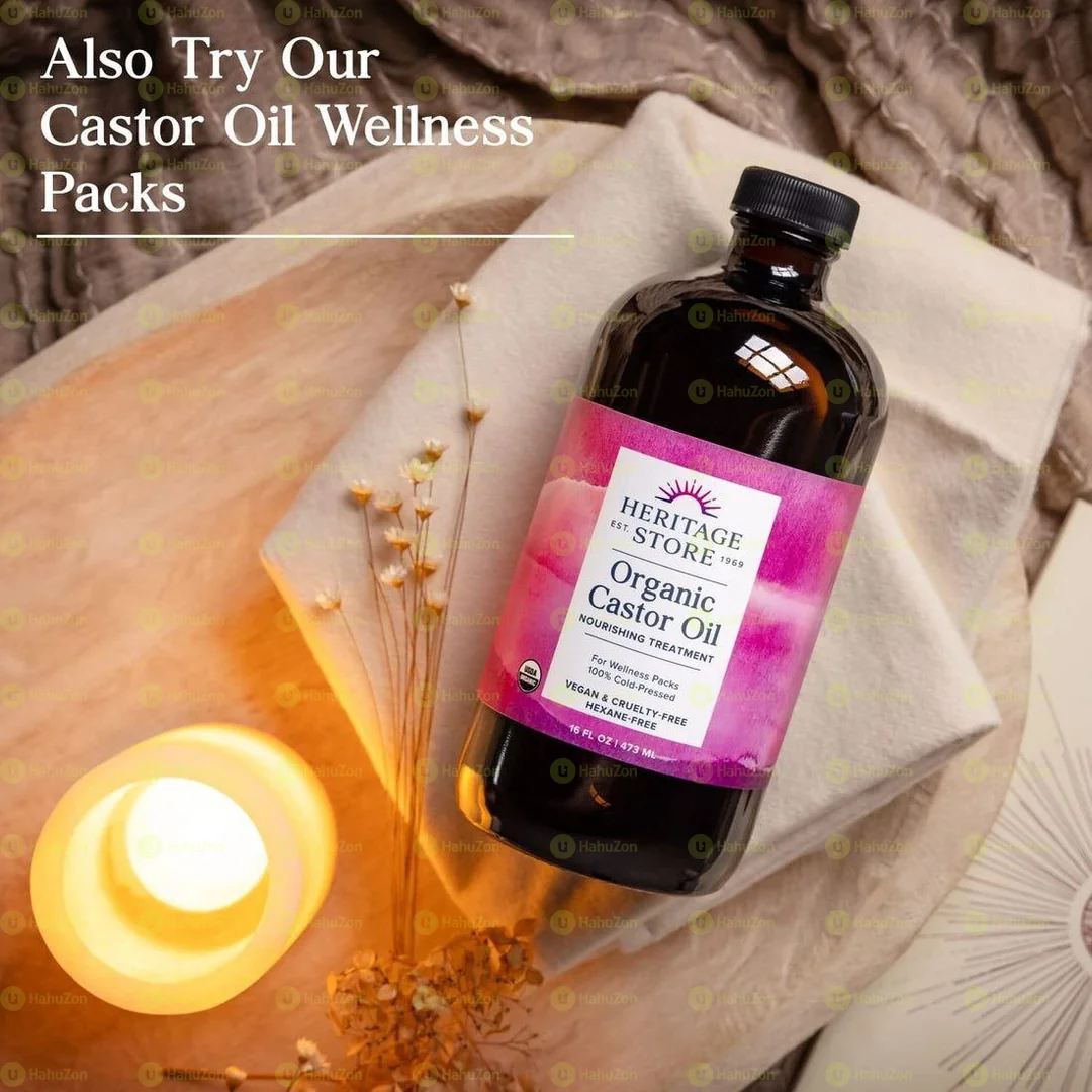 HERITAGE STORE Organic Castor Oil