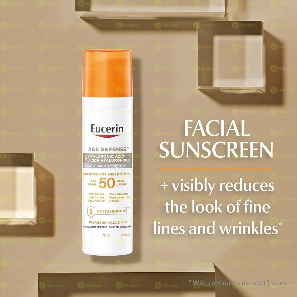 Eucerin Sun Age Defense Face Sunscreen SPF 50