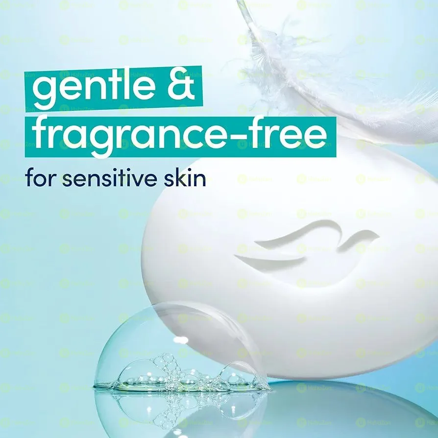 Dove Beauty Bar Soap Sensitive Skin Fragrance Free