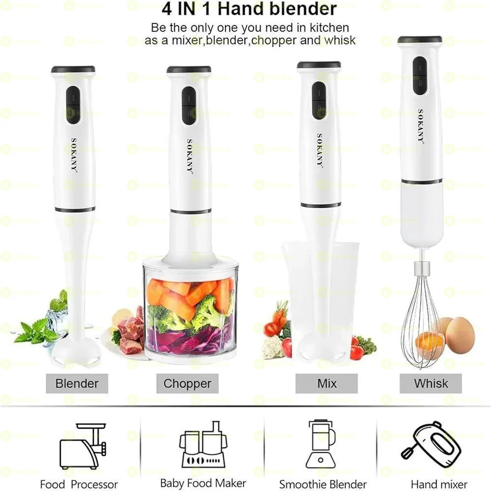 4in1 Sokany Hand Blender