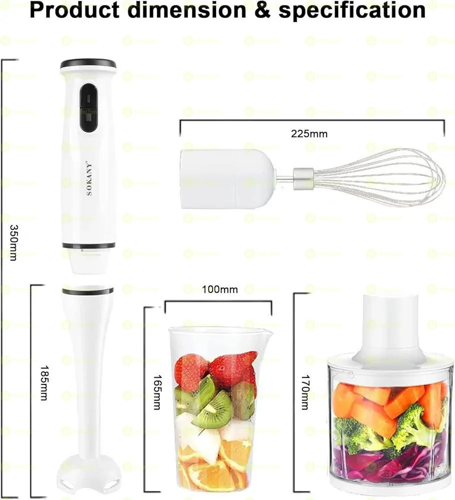SOKANY 4 IN 1 HAND BLENDER