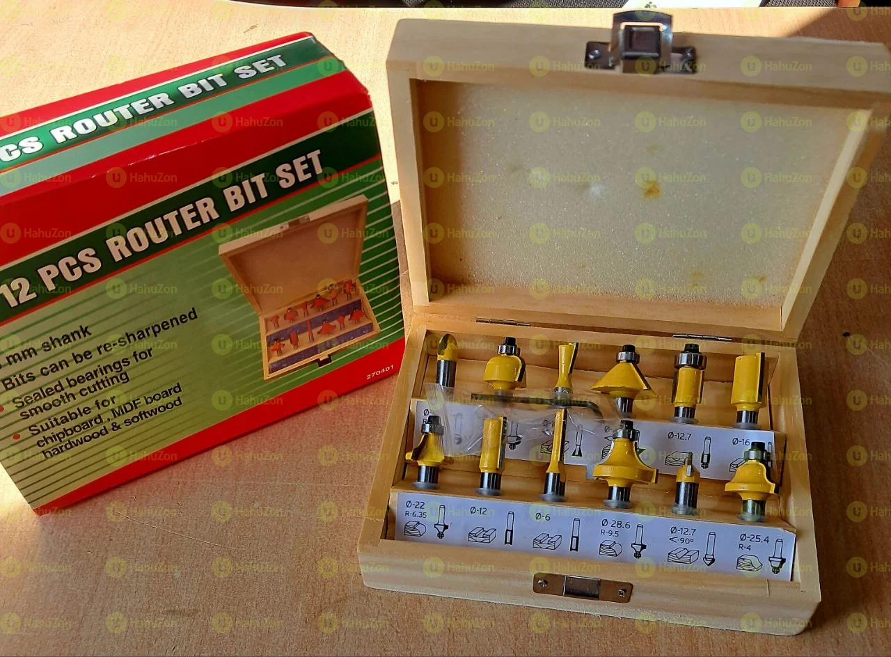 12pcs Router Bit Set