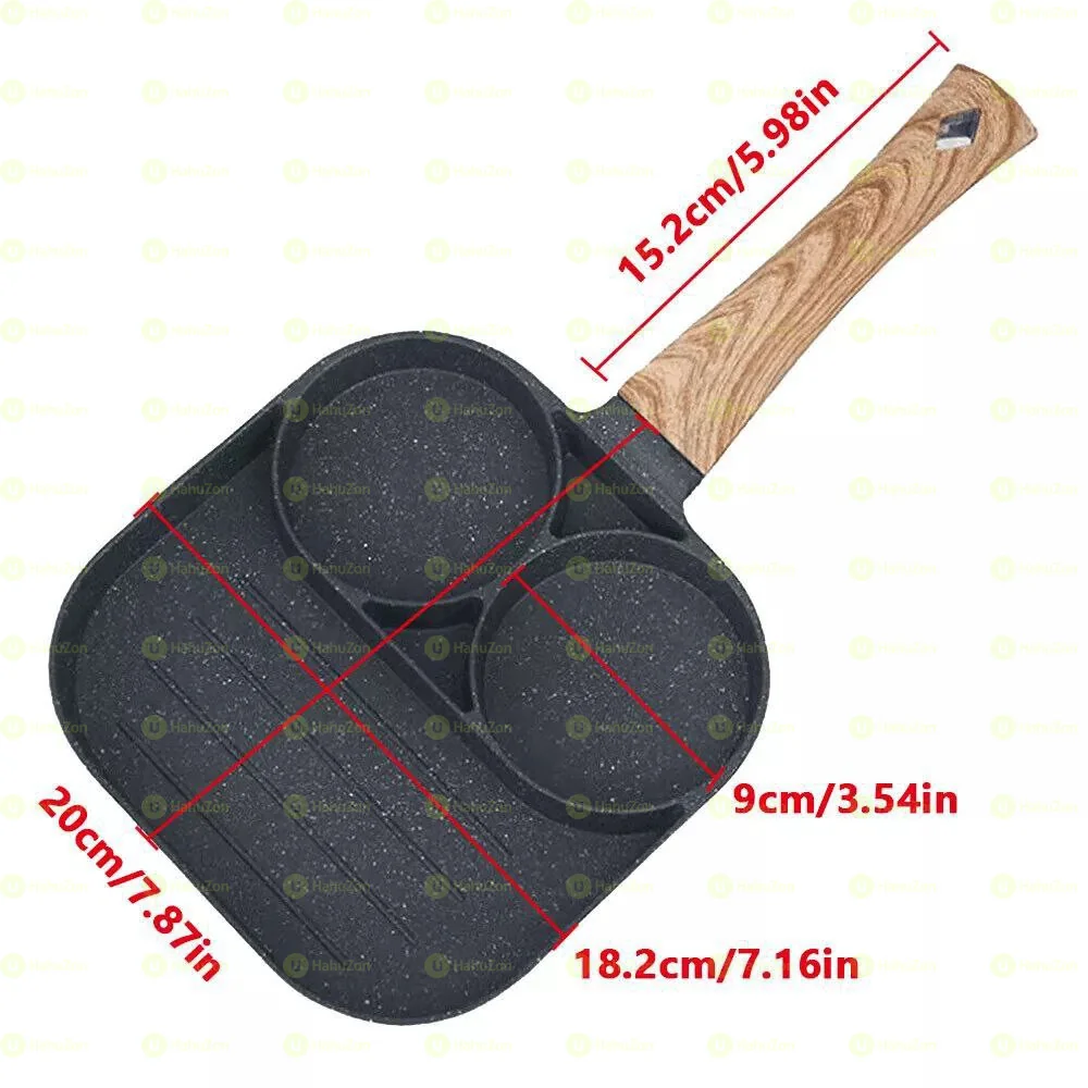 Non-Stick 3 In 1 Multi Purpose Frying  Pan